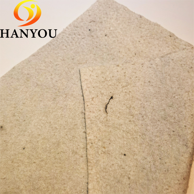 White Single Sheet Thin Uv Resistance Geofabric Polyester Filament Needle Punched Non Woven Geotextile Fabric for Earthwork