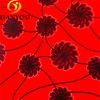 Popular hot silver stamping rounded flower design antistatic super soft fabric 