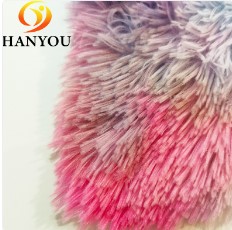 35 Different Colors Stuffed Toy Plush Rugs Shanghai school Fabric 100 Polyester Peacock PV Cheap Plush Toy Fabric For Chair Bean Bag
