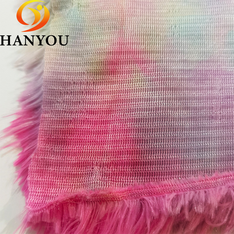 35 Different Colors Stuffed Toy Plush Rugs Shanghai school Fabric 100 Polyester Peacock PV Cheap Plush Toy Fabric For Chair Bean Bag