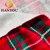 FA Factory Wholesale Red Check Printing Quilting Fabric by The Yard And Customize Digital Printing on Fabric for Fabric Quilts