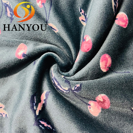 Factory Direct Wholesales Cherry Blossom Flower new design spandex ef fabric