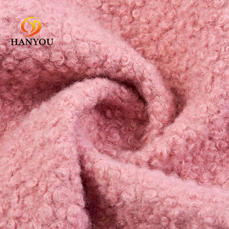 Hanyo Soild Color Teddy Sherpa Fleece Fabric for Children Clothes