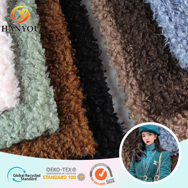 Hanyo Chunky Sherpa Fleece Furnishing Fabric