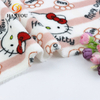 Hanyo Soft Warm Hello Kitty Flannel Fleece Fabric